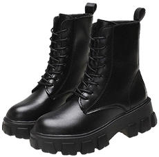 Black Combat Boots